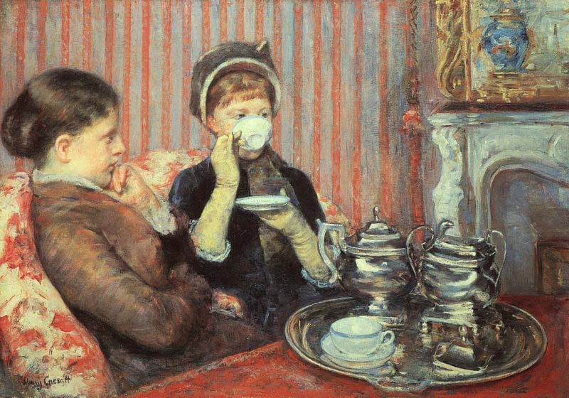 Mary Cassatt Tea by Mary Cassatt